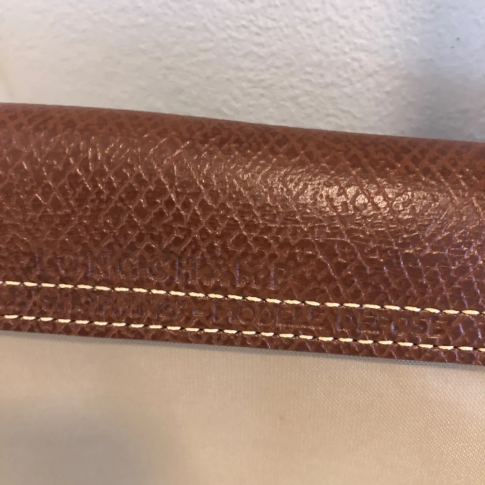 Longchamp Lepilage Tan Canvas Tote - Picture 6 of 8